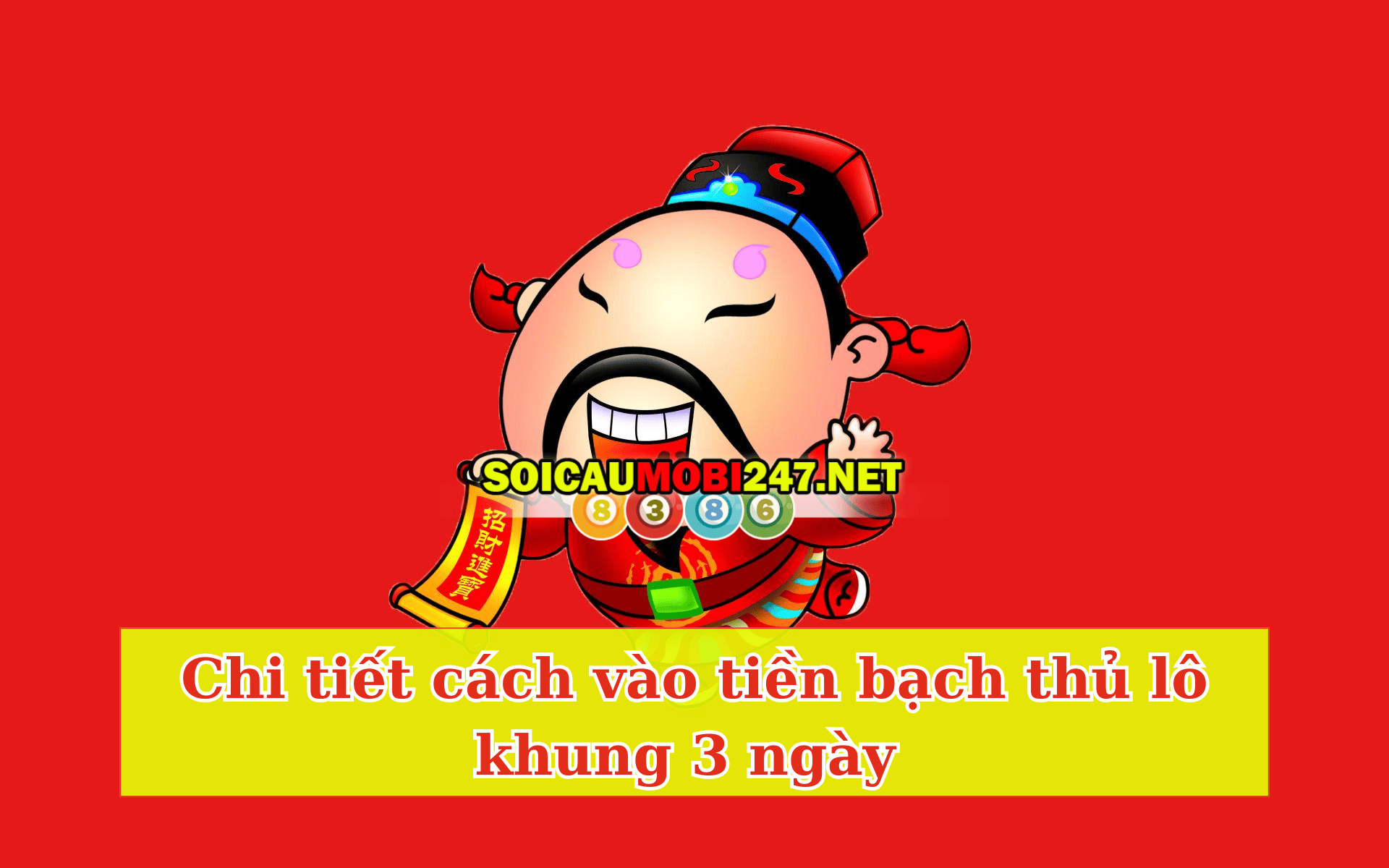 bạch thủ lô khung 3 ngày cách vào tiền